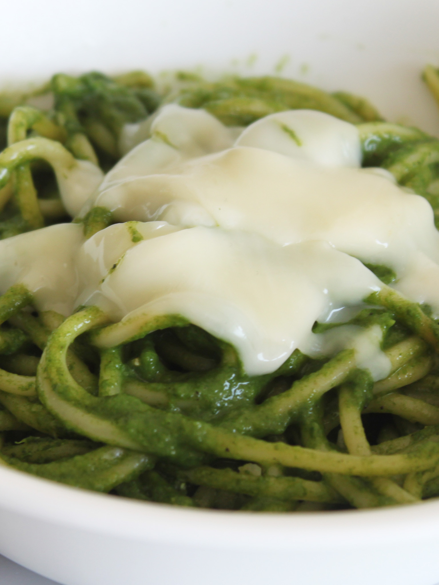 Pasta with Poblano sauce